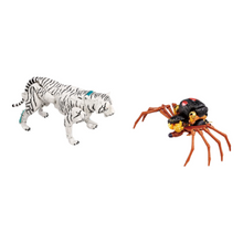Load image into Gallery viewer, Transformers Beast Wars Again BWVS-04 Tigatron vs. Blackarachnia by Takara Tomy
