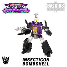 Load image into Gallery viewer, Transformers Legacy Evolution Insecticon BOMBSHELL (Deluxe Class)
