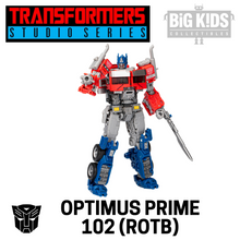 Load image into Gallery viewer, Transformers Studio Series Buzzworthy Bumblebee 102 OPTIMUS PRIME (Voyager Class) ROTB