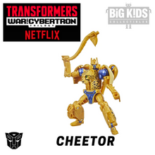 Load image into Gallery viewer, Transformers Netflix WFC CHEETOR (Deluxe Class)