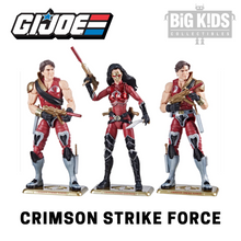 Load image into Gallery viewer, G.I. Joe Classified Series Crimson Strike Team: Baroness, Tomax, & Xamot, 82