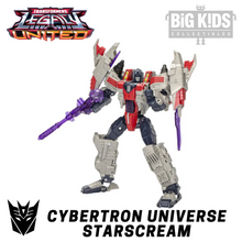 Load image into Gallery viewer, Transformers Legacy United Cybertron Universe STARSCREAM (Voyager Class)