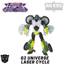 Load image into Gallery viewer, Transformers Legacy Evolution G2 Universe LASER CYCLE (Deluxe Class)