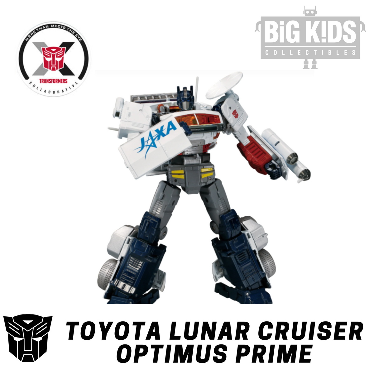 Transformers crossover Canon Toyota Lunar Cruiser Optimus Prime