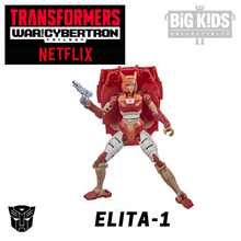Load image into Gallery viewer, Transformers Netflix War for Cybertron ELITA-1 (Deluxe Class)