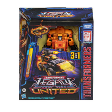Load image into Gallery viewer, Transformers Legacy United Triple Changer G1 SANDSTORM (Leader Class)