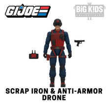 Load image into Gallery viewer, G.I. Joe - Scrap-Iron & Anti-Armor Drone Classified Series 6" Scale Action Figure 2-Pack