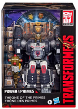 Load image into Gallery viewer, Transformers Power of the Primes THRONE OF THE PRIMES (2018 SDCC Exclusive Reissue) OPTIMAL OPTIMUS