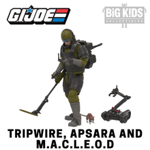 Load image into Gallery viewer, G.I. Joe Classified Series Tripwire, Apsara, & M.A.C.L.E.O.D. (78)