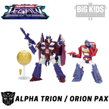 Load image into Gallery viewer, Transformers Generations Legacy A Hero is Born 2-Pack (Alpha Trion and Orion Pax)