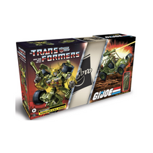 Load image into Gallery viewer, Transformers x G.I. Joe Bumblebee A.W.E. Striker and Stalker Figure Set