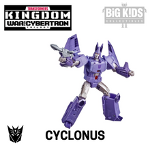 Load image into Gallery viewer, Transformers Kingdom War for Cybertron CYCLONUS (Voyager Class)