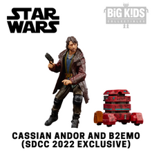 Load image into Gallery viewer, Star Wars Black Series CASSIAN ANDOR and B2EMO (SDCC 2022 Exclusive)