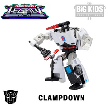 Load image into Gallery viewer, Transformers Velocitron Speedia 500 Collection CLAMPDOWN (Deluxe Class)