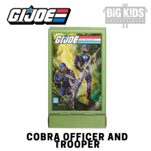 Load image into Gallery viewer, G.I. Joe Retro Collection COBRA OFFICER & COBRA TROOPER 2-Pack
