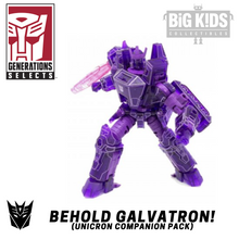 Load image into Gallery viewer, Transformers Generations Selects Behold GALVATRON (Unicron Companion Pack)