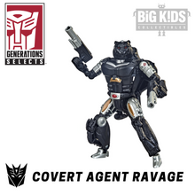 Load image into Gallery viewer, Transformers Generations War for Cybertron COVERT AGENT RAVAGE (Pulse Con 2021 Exclusive)