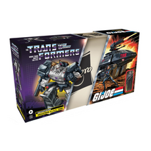 Load image into Gallery viewer, Transformers x G.I. Joe Megatron H.I.S.S. Tank & Baroness