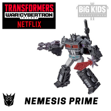 Load image into Gallery viewer, Transformers Netflix War for Cybertron NEMESIS PRIME (Leader Class)