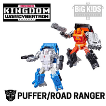 Load image into Gallery viewer, Transformers Generations WFC Golden Disk Collection Autobot Puffer and Autobot Road Ranger (Chapter 1)