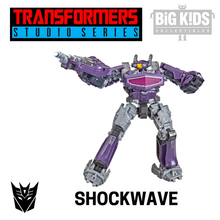Load image into Gallery viewer, Transformers Studio Series SHOCKWAVE (Core Class)