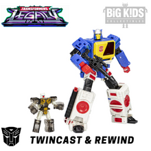 Load image into Gallery viewer, Transformers Legacy Evolution TWINCAST and REWIND (Voyager Class)