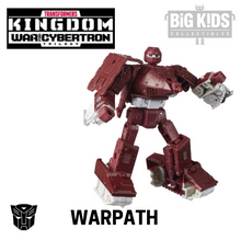 Load image into Gallery viewer, Transformers Kingdom War for Cybertron WARPATH (Deluxe Class)