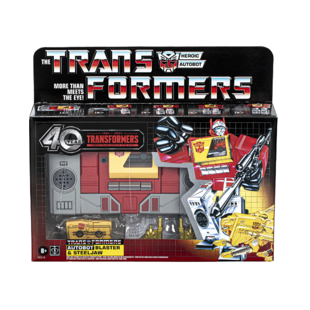 40th Anniversary Walmart Vintage G1 Optimus Prime G1 Soundwave Reissue Walmart Transformers Retro TF