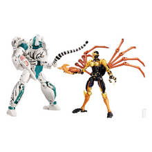 Load image into Gallery viewer, Transformers Beast Wars Again BWVS-04 Tigatron vs. Blackarachnia by Takara Tomy
