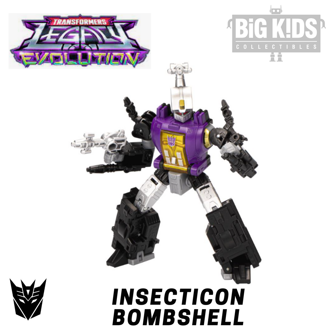 Transformers Legacy Evolution Insecticon BOMBSHELL (Deluxe Class)