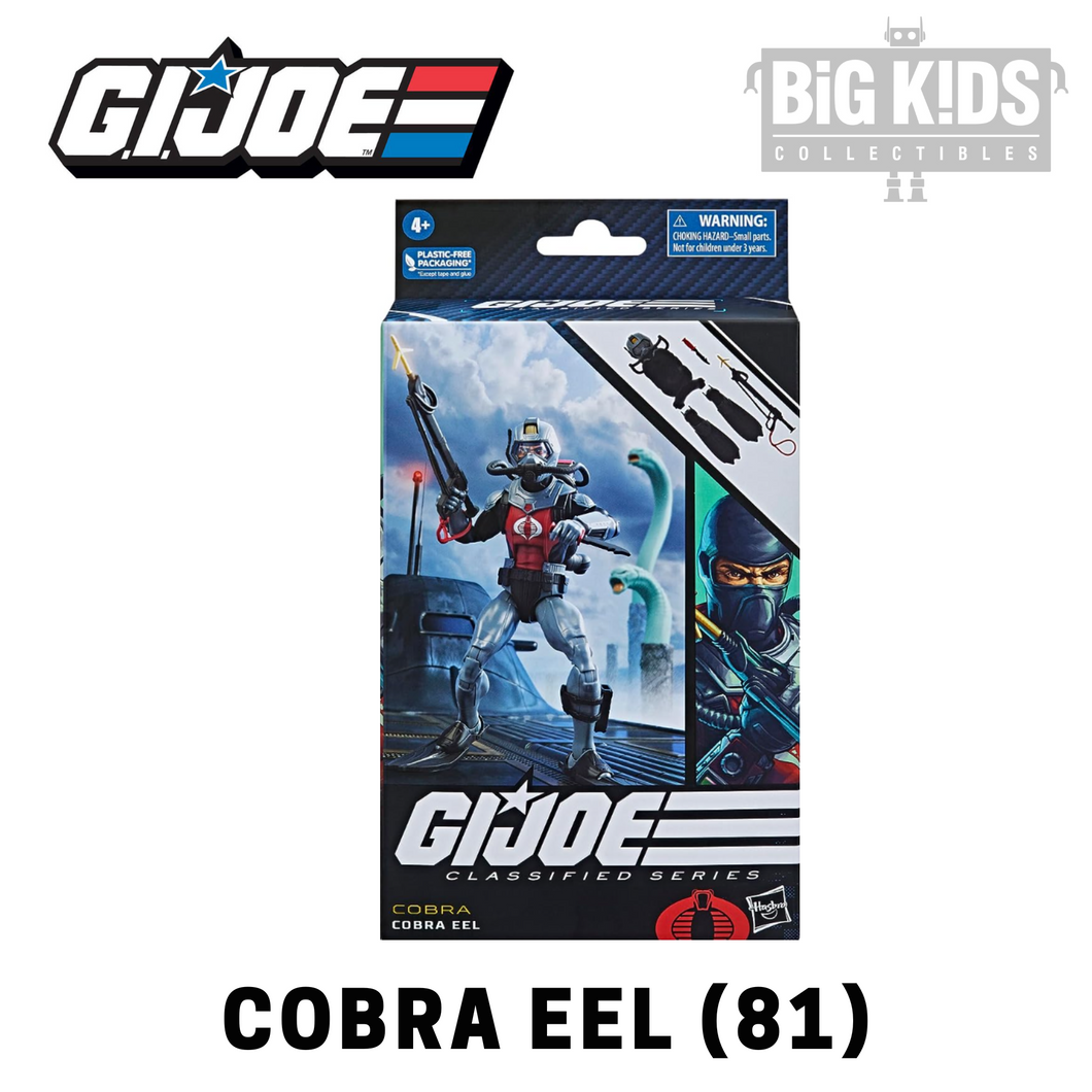 G.I. Joe Classified Series 6 inch Action Figure COBRA EEL (81)