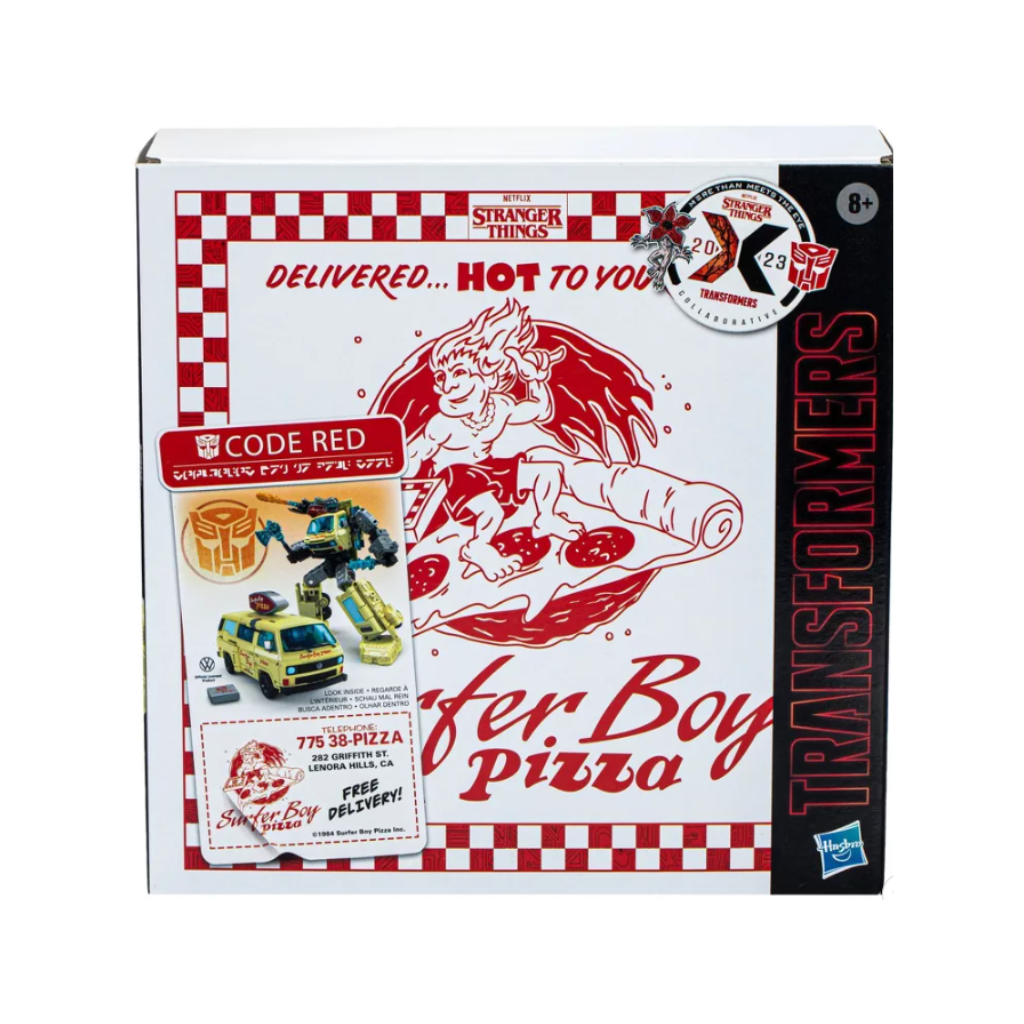 Transformers CODE RED Stranger Things Collaborative