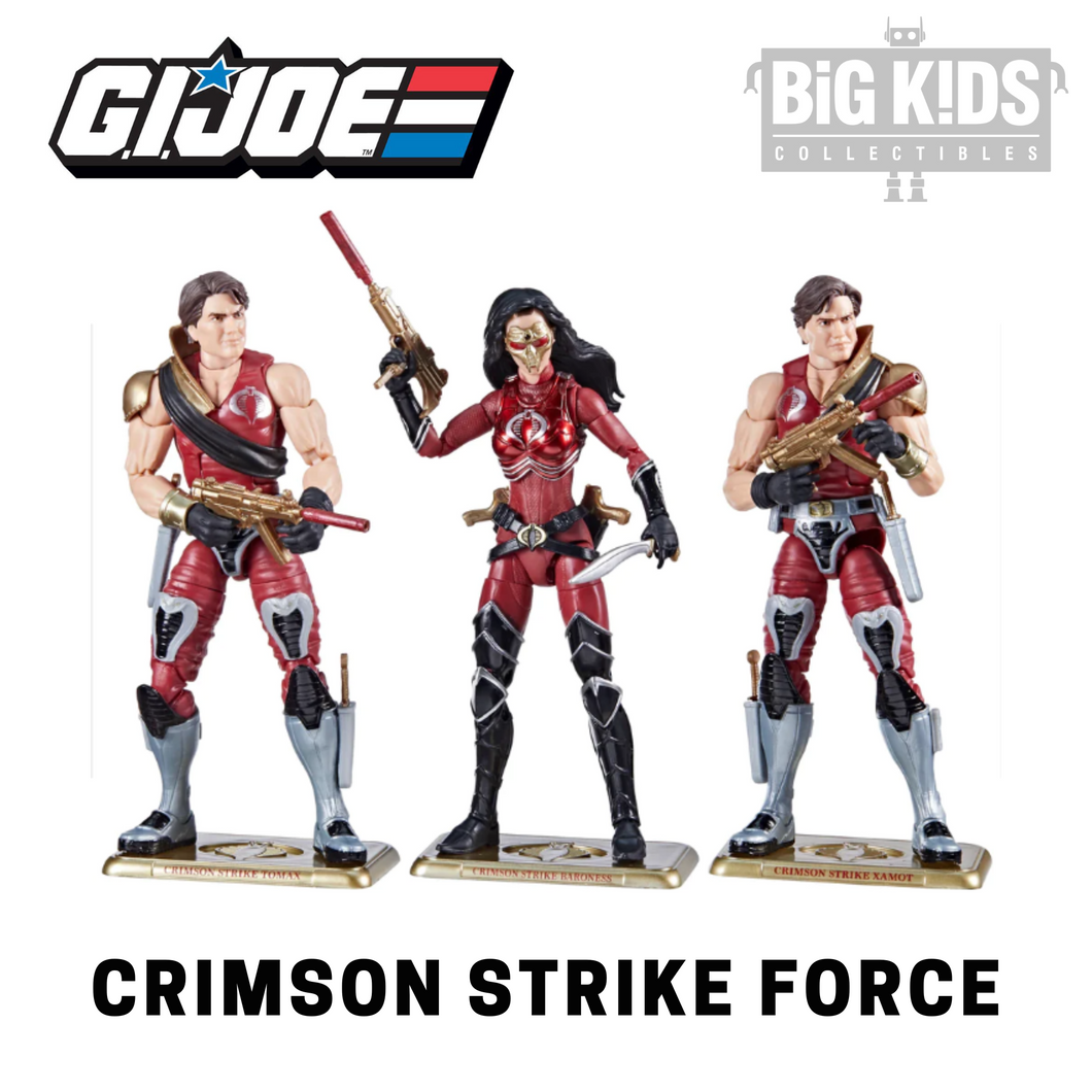 G.I. Joe Classified Series Crimson Strike Team: Baroness, Tomax, & Xamot, 82