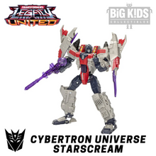 Load image into Gallery viewer, Transformers Legacy United Cybertron Universe STARSCREAM (Voyager Class)
