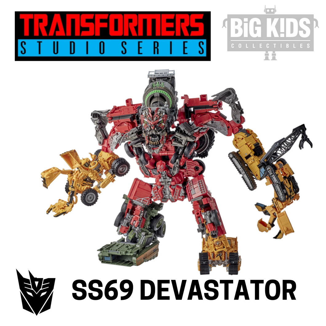 Transformers Studio Series SS69 DEVASTATOR (Set of 6 figures)