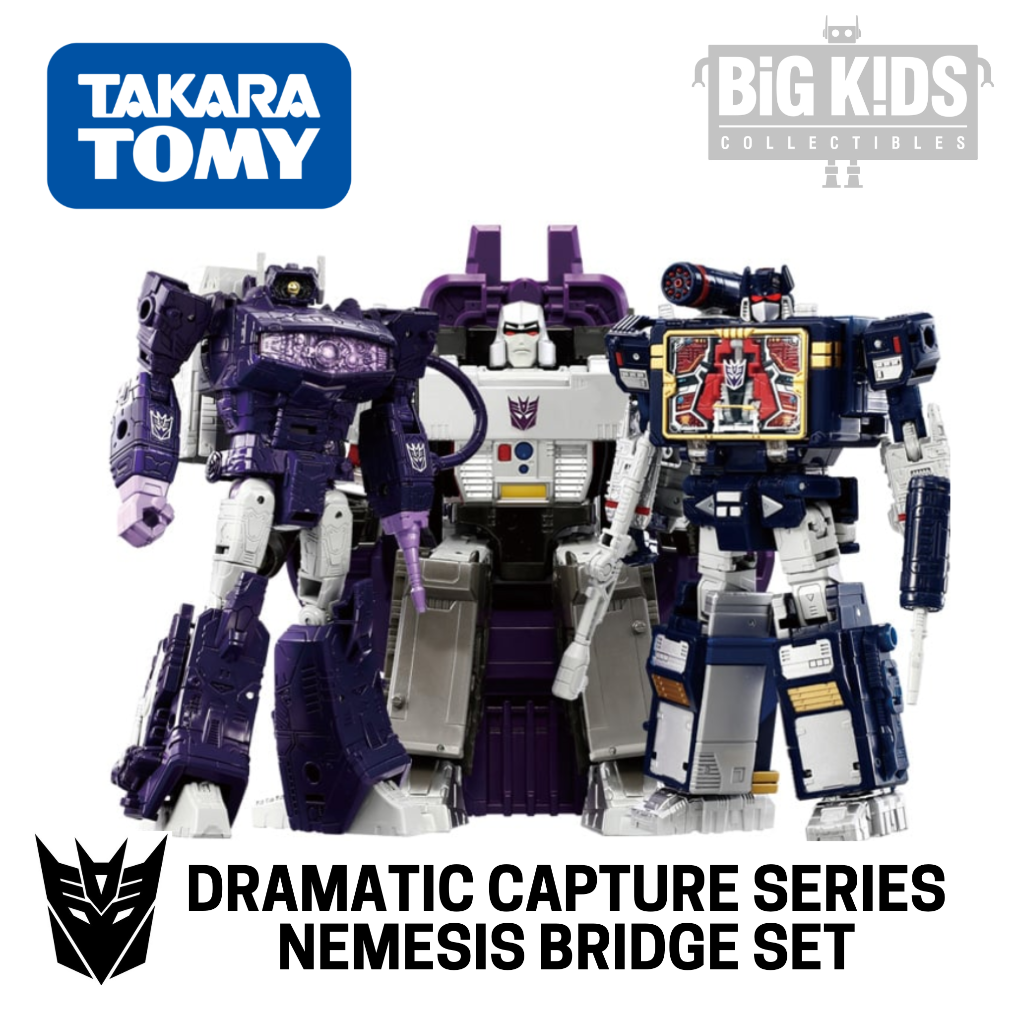 Transformers Takara Tomy DRAMATIC CAPTURE SERIES NEMESIS