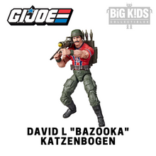 Load image into Gallery viewer, G.I. Joe Classified Series 6&#39; David L . &quot;Bazooka&quot; Katzenbogen action figure
