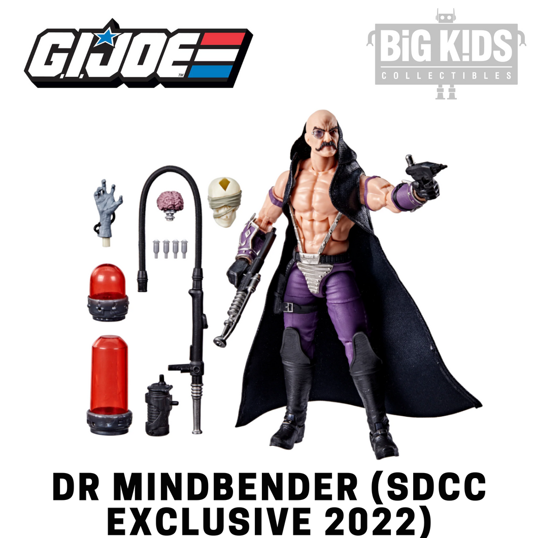 G.I. Joe Classified Series Dr. Mindbender (SDCC 2022 Exclusive)