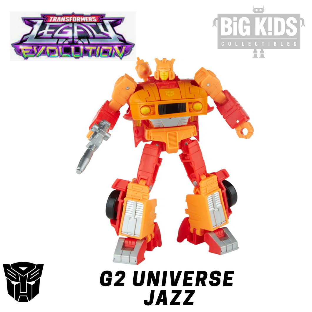 Transformers Legacy Evolution G2 Universe JAZZ (Deluxe Class)