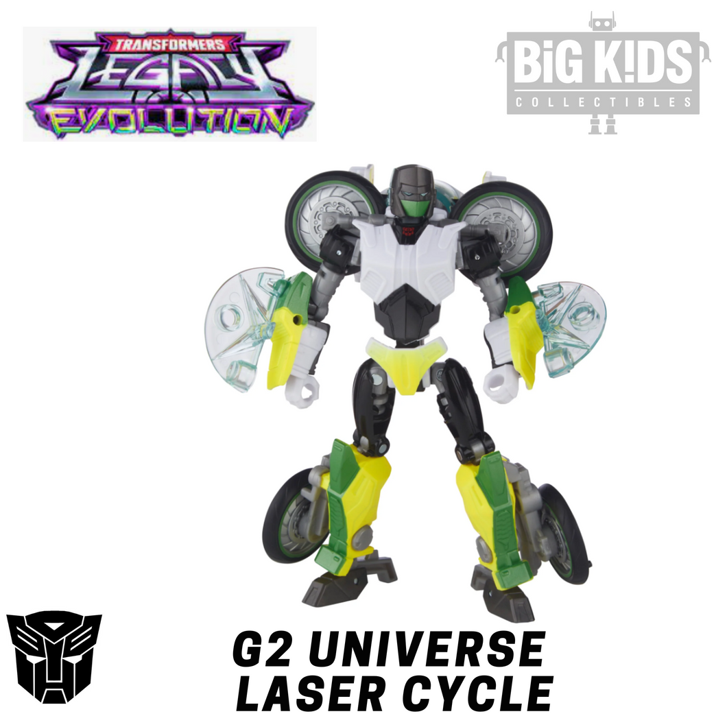 Transformers Legacy Evolution G2 Universe LASER CYCLE (Deluxe Class)