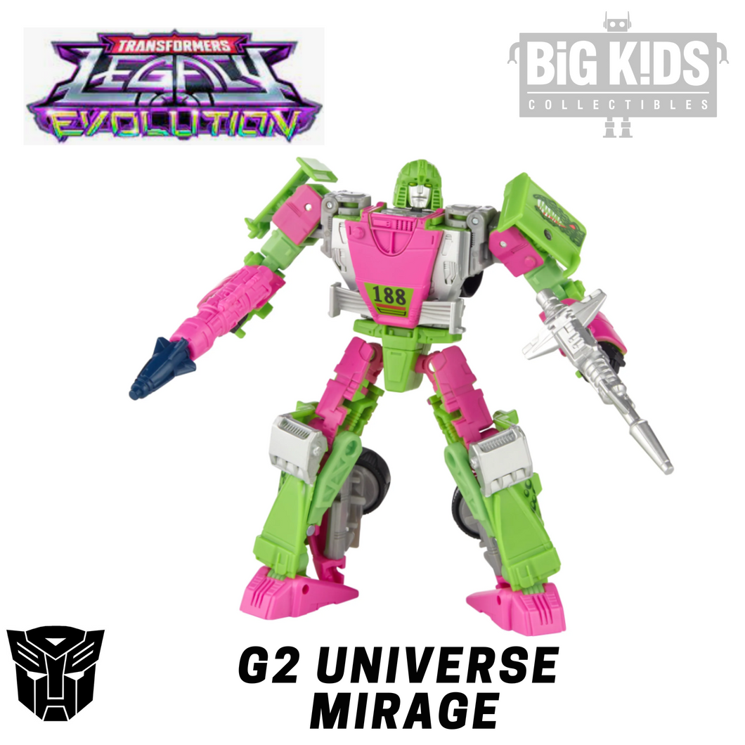 Transformers Legacy Evolution G2 Universe MIRAGE (Deluxe Class)