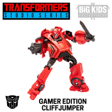 Load image into Gallery viewer, Transformers Studio Series Gamer Edition CLIFFJUMPER (Deluxe Class)
