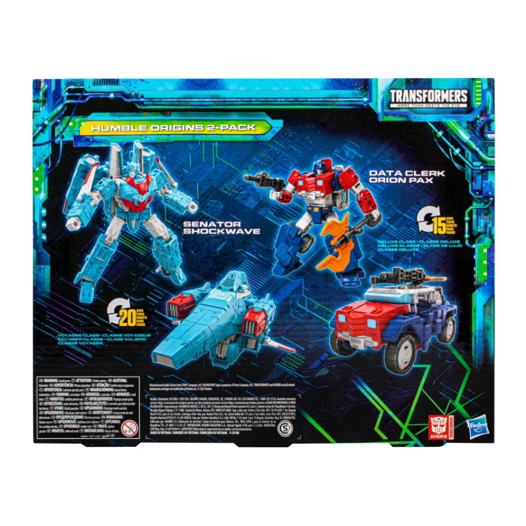 Transformers Legacy Evolution Humble Origins 2 Pack (Senator