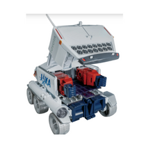 Load image into Gallery viewer, Transformers crossover Canon Toyota Lunar Cruiser Optimus Prime by Takara Tomy
