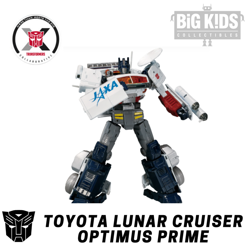 Transformers crossover Canon Toyota Lunar Cruiser Optimus Prime by Takara Tomy