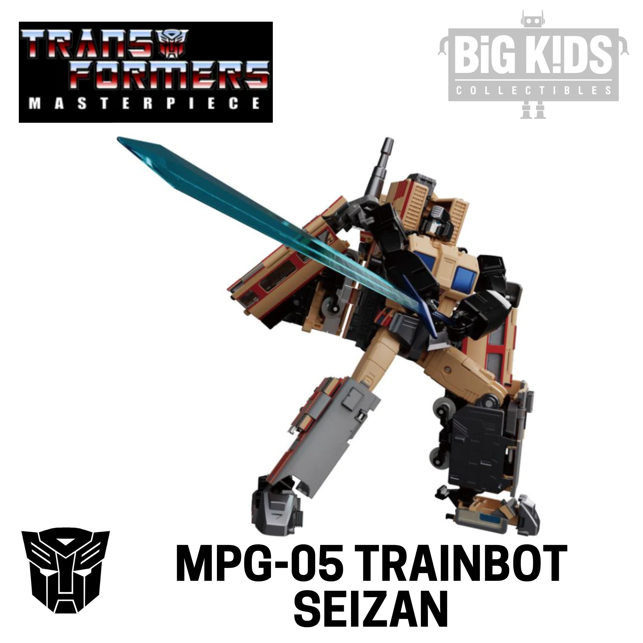 Transformers Masterpiece MPG-05 SEIZAN – Big Kids Collectibles