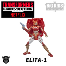 Load image into Gallery viewer, Transformers Netflix War for Cybertron ELITA-1 (Deluxe Class)
