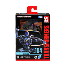 Load image into Gallery viewer, Transformers Studio Series SS104 NIGHTBIRD (Deluxe Class)
