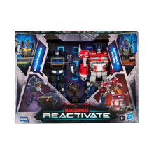 Load image into Gallery viewer, Transformers Reactivate 2 Pack - Soundwave vs Optimus Prime
