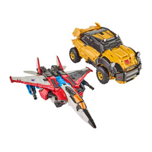 Load image into Gallery viewer, Transformers Reactive 2 Pack - Starscream vs Bumblebee
